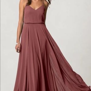 Jenny Yoo Inesse Chiffon Bridesmaid Dress